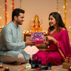 HL Edible Beauty Hamper | 3 Edible Lipstick | Lipbalm | Mirror | Surprise Freebies | kids & pregnancy Safe